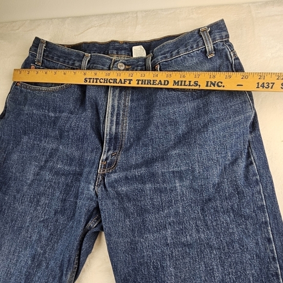 Levi’s 550 Jeans W40 L32 Relaxed Fit denim blue medium wash vintage retro - Picture 4 of 9